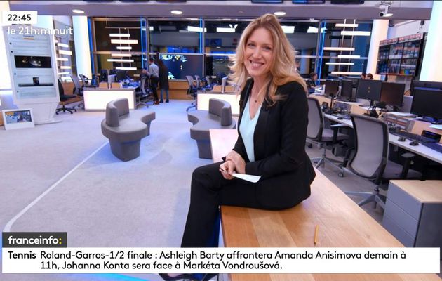 Clémence de la Baume Le 21H:Minuit Franceinfo: le 06.06.2019