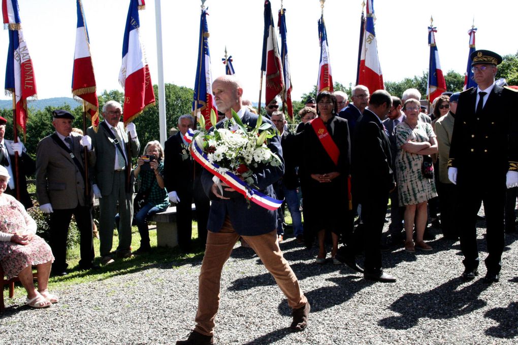 Marsoulas - commémoration du 10 juin 44