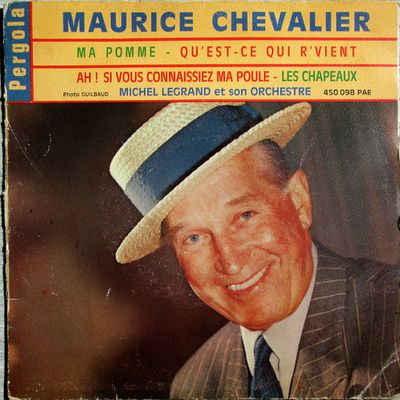 Maurice Chevalier avec Michel Legrand et son orchestre - Ma pomme - 1965