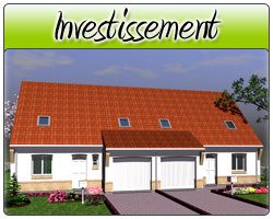 Plans de maison investissement locatif Inv01