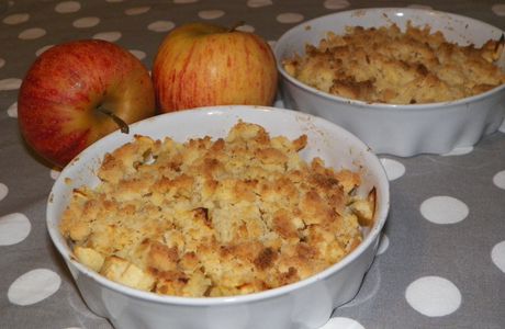 CRUMBLE AUX POMMES