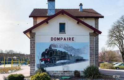 La gare, témoin du passé ferroviaire de DOMPAIRE