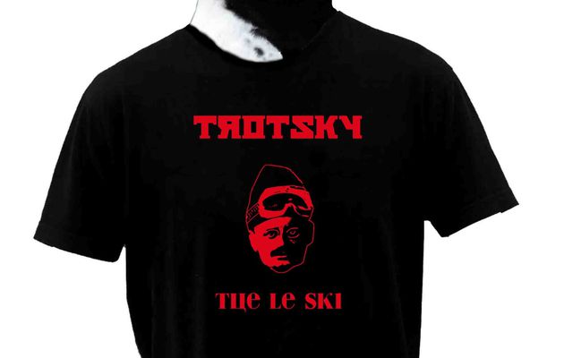 " Trotsky tue le Ski " red/dark
