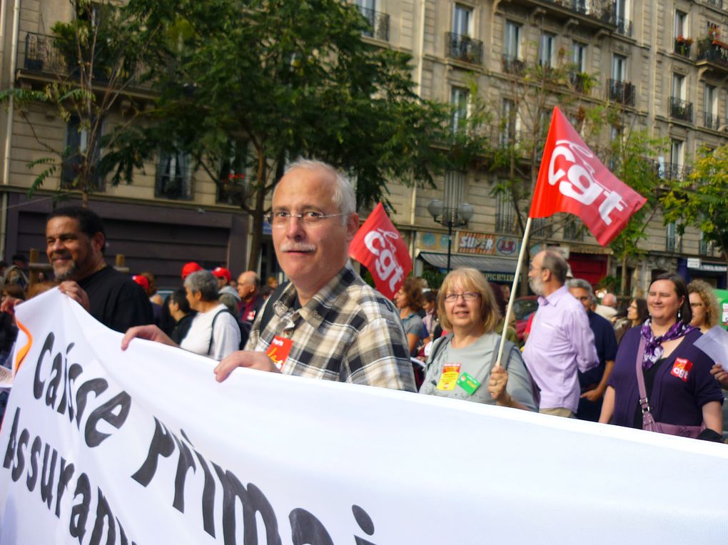 Contre la réforme injuste des retraites, on manifeste de Bastille => Denfert Rochereau