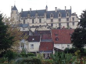 The castle of Loches.