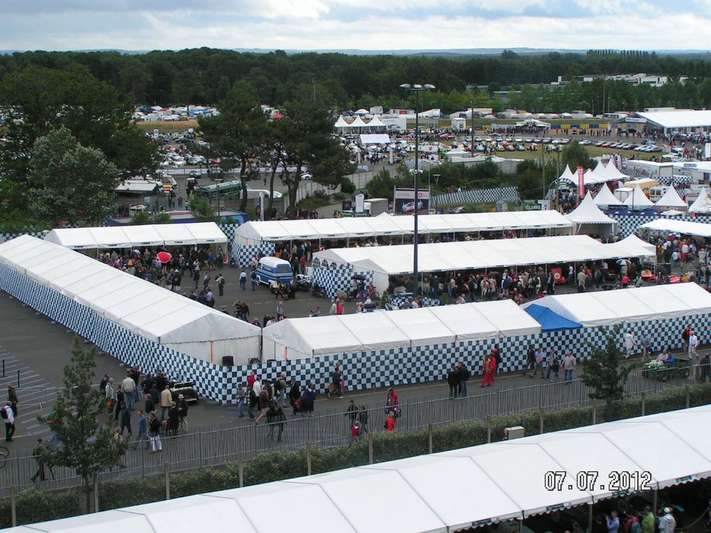 quelques photos, de notre weekend aux 24 heures du Mans classique 2012