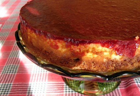 Cheesecake à la confiture