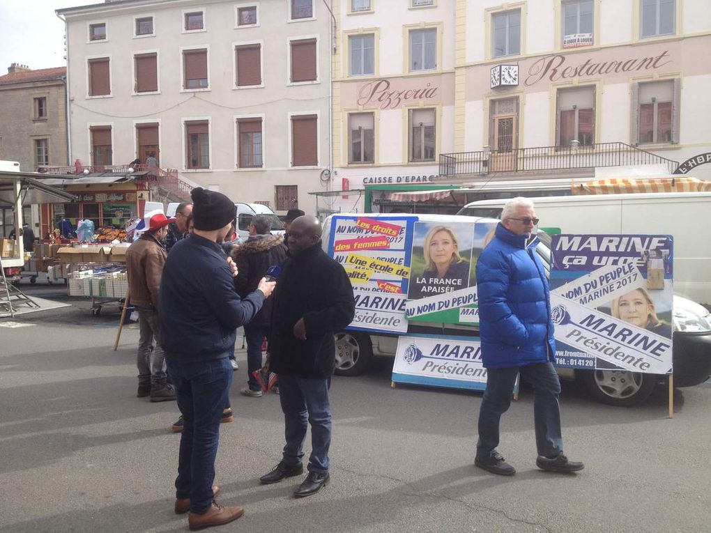 Circo 4 : la présence de France Bleu sur le tractage a délié les langue &quot;J'ai besoin de Marine &quot;!