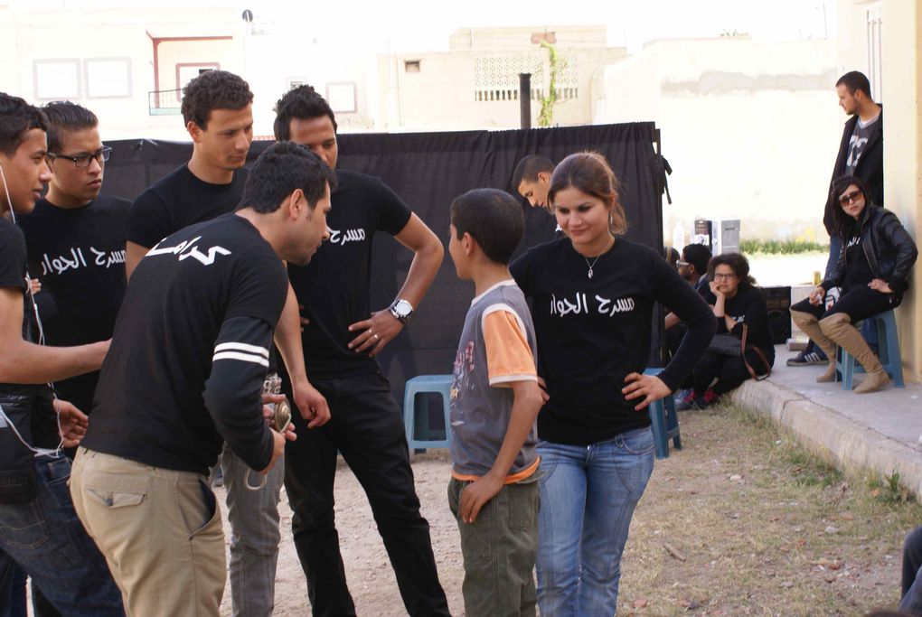 Sidi Bouzid : Formation aux techniques du &quot;Théâtre Forum&quot;  15/24 Mars 2013