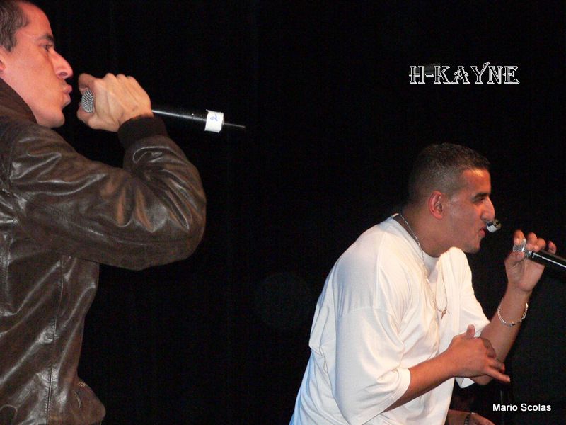 H-Kayne probablement le groupe de rap marocain qui a le plus de succès auprès des jeunes générations du Maroc. H-Kayne c'est avant tout Adil, Azzeddine, Othman et Hatim. Il y en avait un 5ème qui a quitté le groupe. 