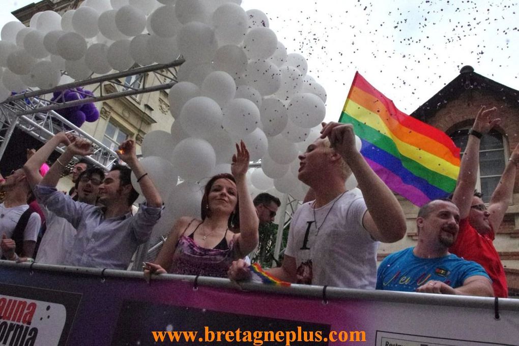 Samedi 8 juin, se déroulait à Rennes,  la Marche des Fiertés 2013