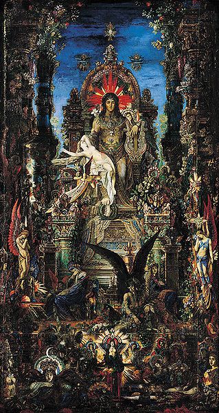 Gustave Moreau est un peintre, graveur, dessinateur et sculpteur français, né le 6 avril 1826 à Paris.Il est l'un des principaux représentants du courant symboliste, imprégné de mysticisme.