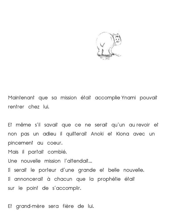 YnamiScol... La prophétie des Ours pour les Écoles... 