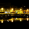 Cherbourg by night