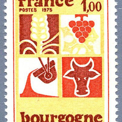 La BOURGOGNE se raconte en timbres-poste