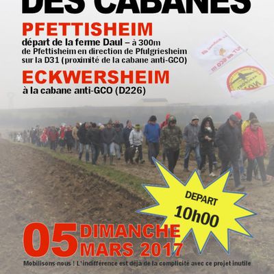 GCO - Marche des Cabanes entre Pfettisheim et Eckwersheim