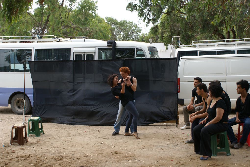 Action Caravane théâtre en Tunisie