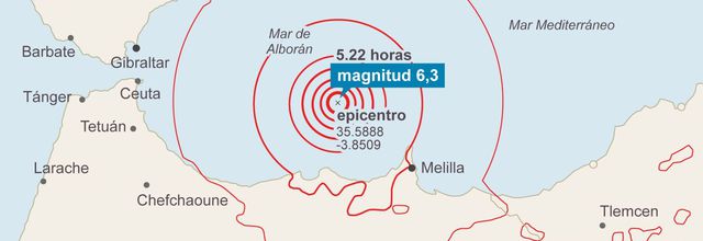 Many earthquakes in the Alboran Sea / Mediterranean sea..