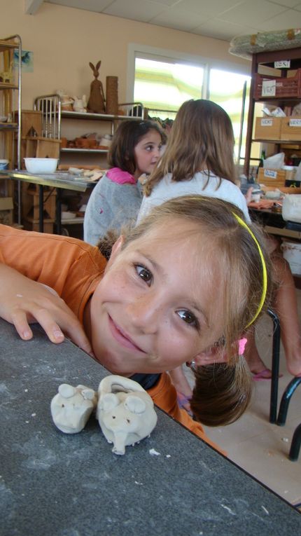 Stage de Poterie à l'ancienne 2017 ... demain dernier jour
