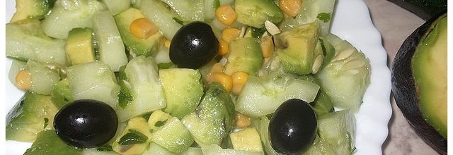 Salade Avocat / Concombre