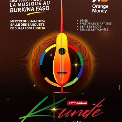 La 22ème Édition des Trophées KUNDE : Célébration de l'excellence musicale au Burkina Faso