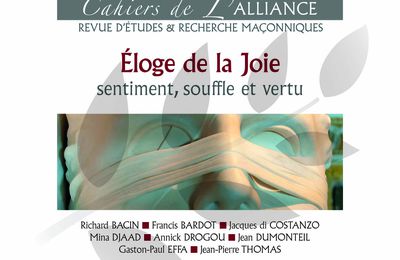 CAHIER DE L’ALLIANCE N°16 – L’ÉLOGE DE LA JOIE.