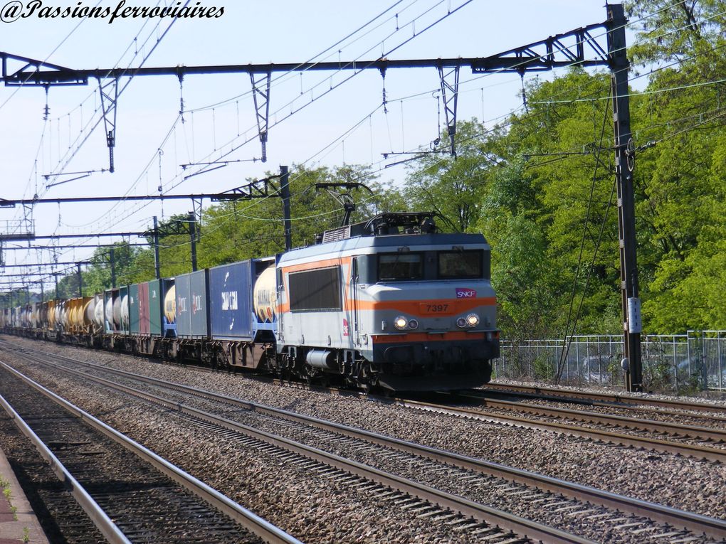 Locomotives électriques à courant continu.