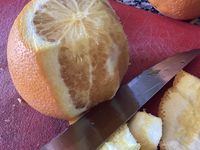 Salade hivernale d’avocat et orange 