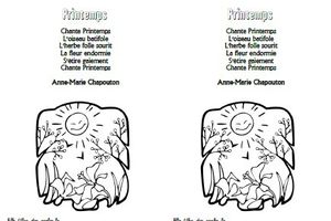 Printemps - Anne-Marie Chapouton -MS-GS-CP