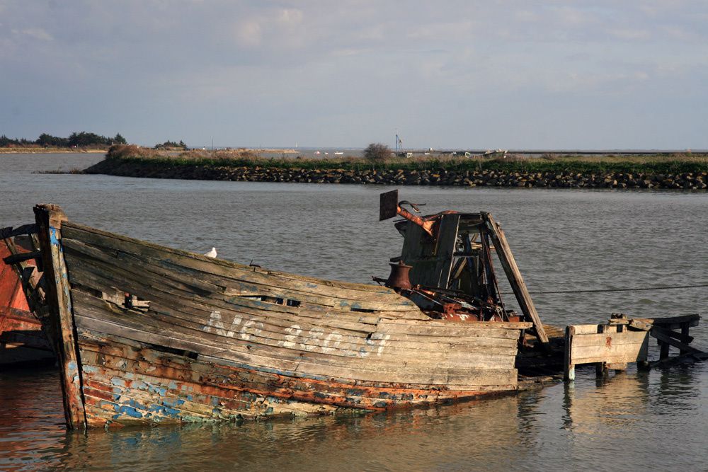 Album - Cimetière de bateaux à Noirmoutier