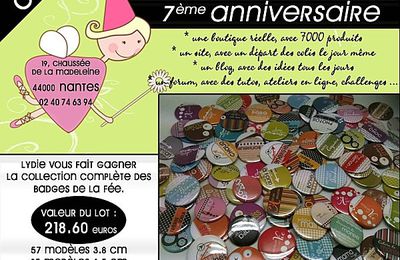 *** Happy B-Day la Fée du Scrap ***