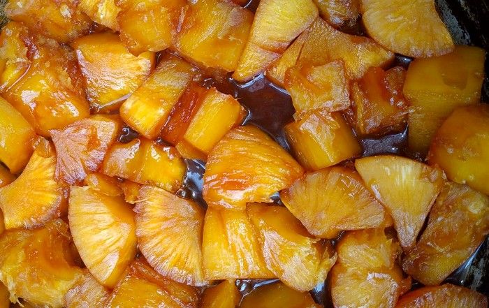 Aperçu de la confiture de manioc caramélisé.