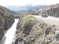 En route sur la &quot;carretera austral&quot;