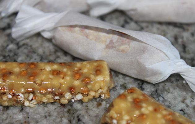 barre amande, kasha et quinoa