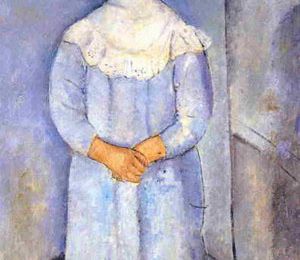 Fillette en Bleu - Modigliani - 1918