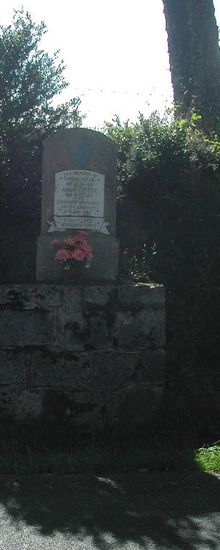 Mémorial du 6 juin 1944 à la Joyeuse.