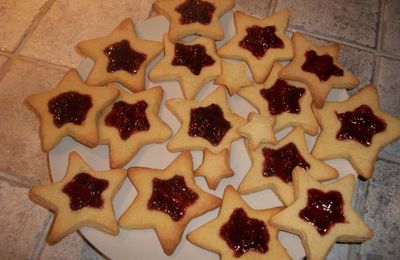 Etoiles à la confiture