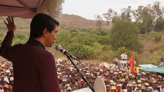 Vendredi 12 octobre 2012. Le Président Andry Rajoelina : première visite dans la Région Itasy (Soavinandriana, Analavory, Ampefy).