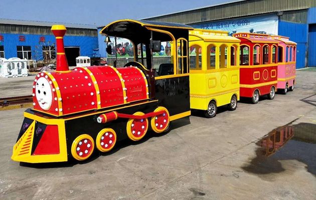 used second hand trackless train for shopping mall amusement park 