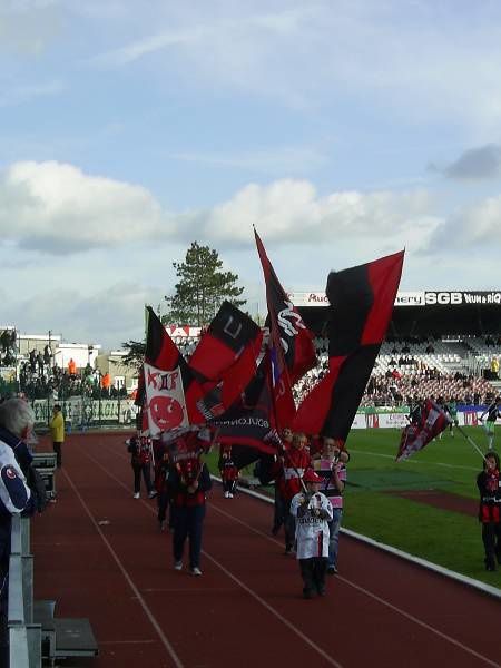 Match Boulogne-sur-mer contre St Etienne, décisif pour le maintien en ligue 1, le 05 mai 2010