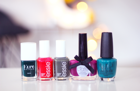 5 vernis du moment ♥