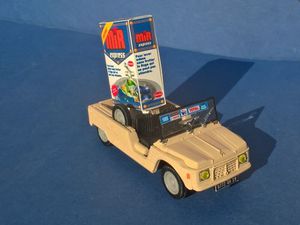 Miniature Citroen Mehari Lessive Mir Express Tour de France 1985