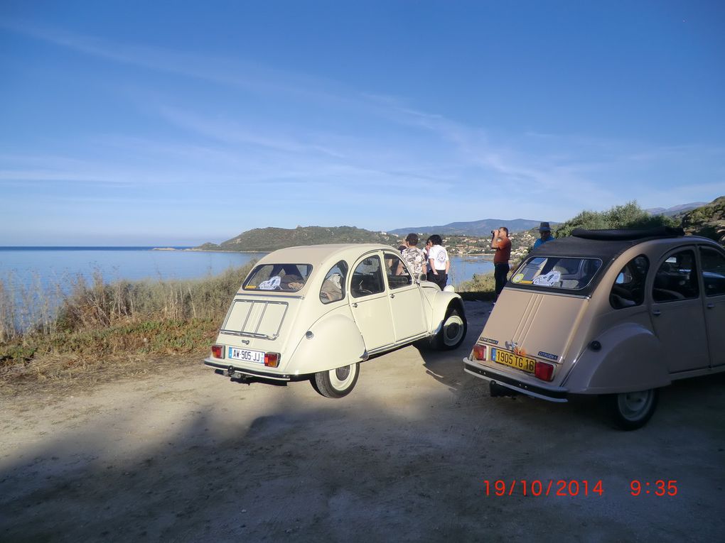 Superbe balade en Corse avec nos Deuches.