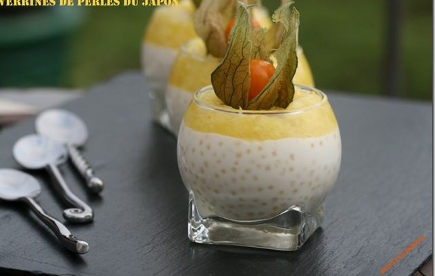 ^^Verrines de perles du Japon à l’ananas^^