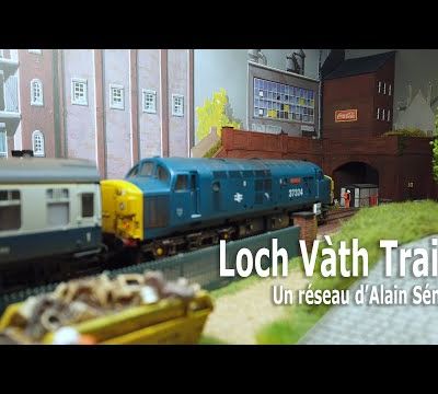 Loch Vàth Train, un très beau réseau de train Anglais à l'échelle 00