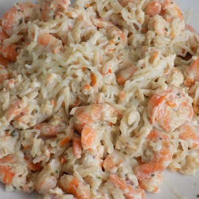 Konjac aux crevettes et surimi dukan