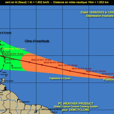 Arrivée d'une tempête tropicale...