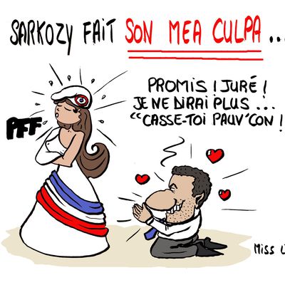 Sarkozy fait son mea culpa...