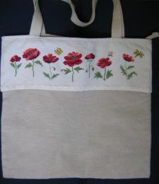 Sac aux coquelicots