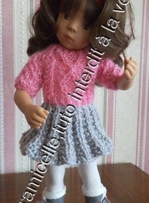 petit jeu de Pâques  : tenue de  poupée  à gagner 